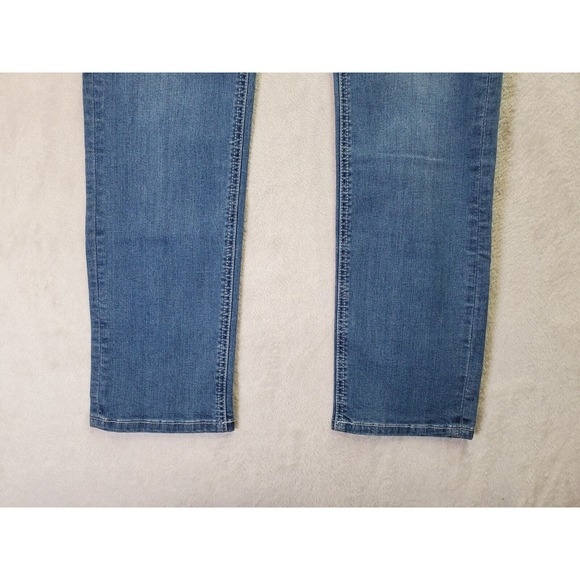 Ferrani Jeans Boys 16 Blue‎ Denim Cotton Stretch Light Wash Pockets Straight Leg - Picture 3 of 10